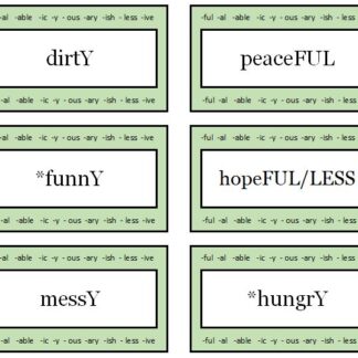 WORD FORMATION / NOUNS-ADJECTIVES (SUFFIXES)