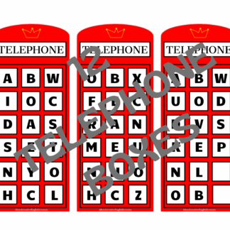 RED TELEPHONE BOXES