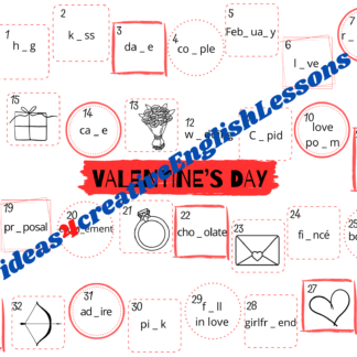VALENTINE'S DAY BOARD GAME