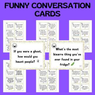 FUNNY CONVERSATION CARDS