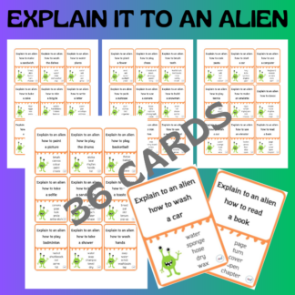 EXPLAIN IT TO AN ALIEN CARDS