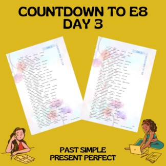 COUNTDOWN TO E8 / DAY 3