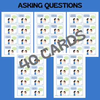 ASKING QUESTIONS CARDS