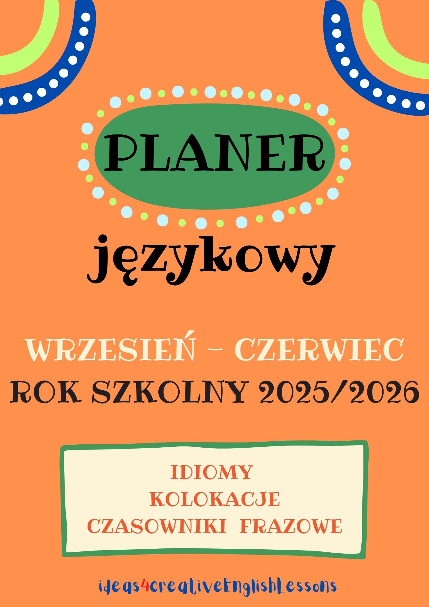 PLANER JĘZYKOWY NA ROK SZKOLNY 2025/2026