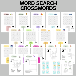 WORD SEARCH AND CROSSWORDS 1