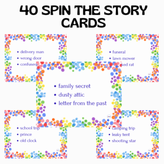 40 SPIN THE STORY CARDS