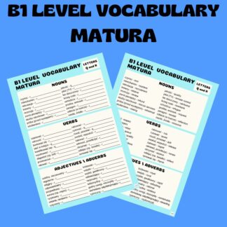 B1 LEVEL VOCABULARY (MATURA) / LETTERS Q and R
