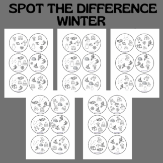 SPOT THE DIFFERENCE / WINTER